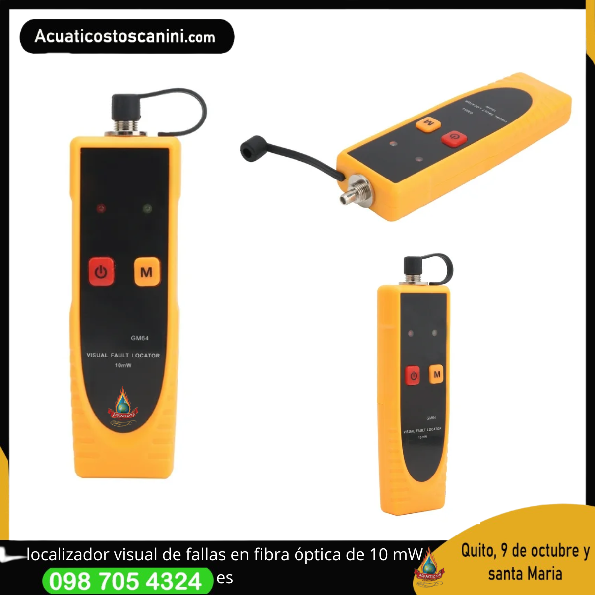 Detector de errores en cableados 10mW GM64