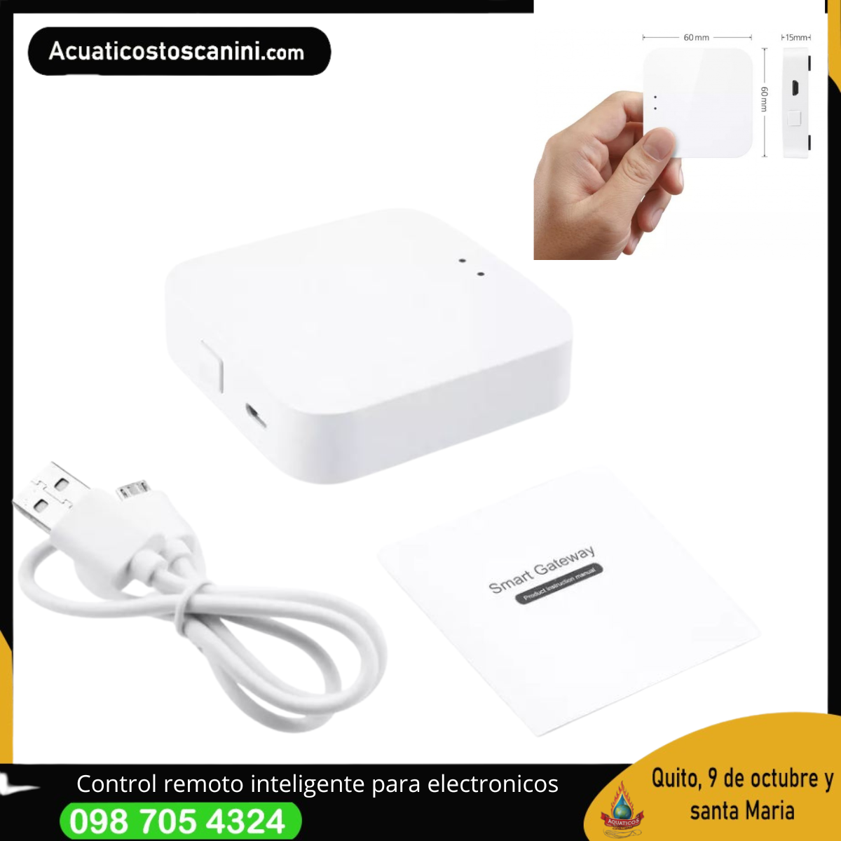 Control Remoto Inteligente con Bluethooh Tuya Smart