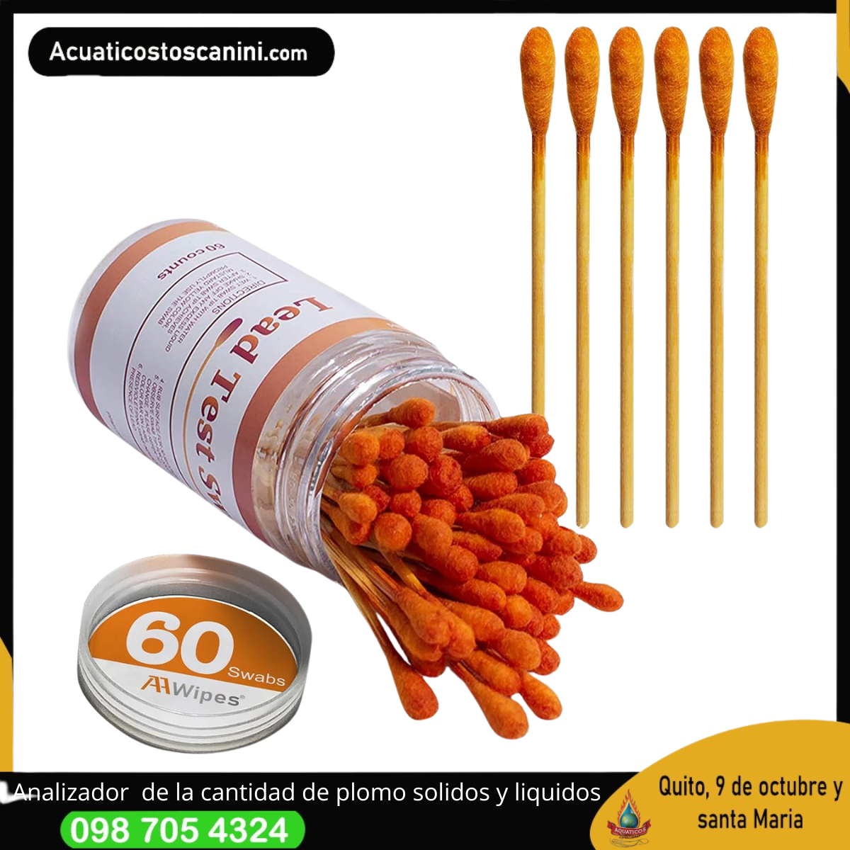 detector de la presencia de plomo